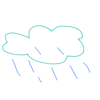 rain cloud drawing by enthusi in Artbitrator