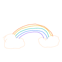 rainbow drawing by enthusi in Artbitrator