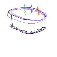 birthday cake drawing by samsch in Artbitrator