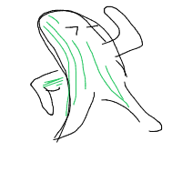 dancing cactus drawing by samsch in Artbitrator