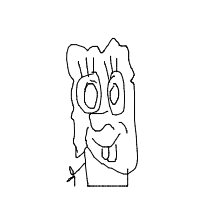 spongebob drawing by loca in Artbitrator