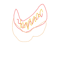 hot dog drawing by loca in Artbitrator