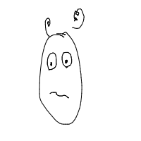 confused face drawing by prophetx in Artbitrator