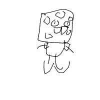spongebob drawing by budddy in Artbitrator