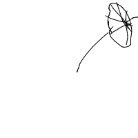 umbrella in rain drawing by budddy in Artbitrator