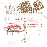 hiding under blanket drawing by tutu in Artbitrator