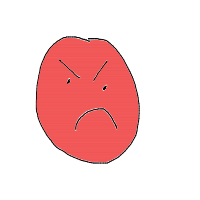 angry face drawing by maya48444 in Artbitrator