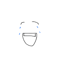 laughing drawing by maya48444 in Artbitrator