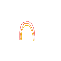 rainbow drawing by maya48444 in Artbitrator