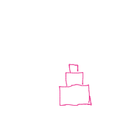 birthday cake drawing by maya48444 in Artbitrator