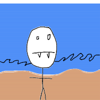 vampire at beach drawing by maya48444 in Artbitrator