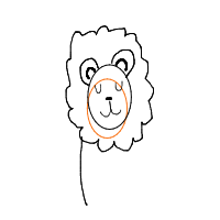 proud lion drawing by maya48444 in Artbitrator