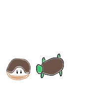 shy turtle drawing by maya48444 in Artbitrator