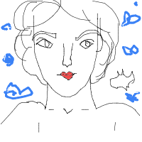 Paint Your Partner drawing by yagu in Artbitrator