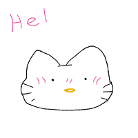 hello kitty drawing by eryndelle_yt in Artbitrator