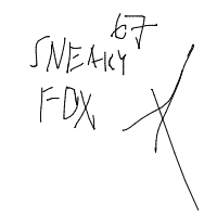 sneaky fox drawing by xxhenghau in Artbitrator