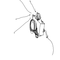 taking photo drawing by stev in Artbitrator