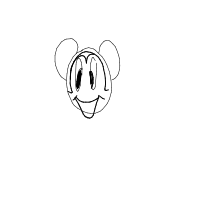 mickey mouse drawing by neynep in Artbitrator