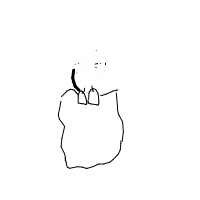 hiding under blanket drawing by neynep in Artbitrator