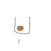 last cookie in jar drawing by antuhneee in Artbitrator