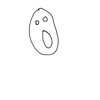 surprised face drawing by mmot1 in Artbitrator