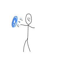 throwing water balloon drawing by rudy in Artbitrator