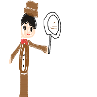 detective with magnifying glass drawing by tt13-0241021 in Artbitrator