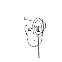 detective with magnifying glass drawing by tt13-0241021 in Artbitrator