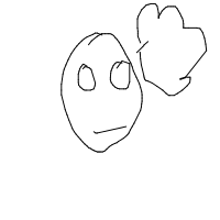 confused face drawing by koyopi in Artbitrator