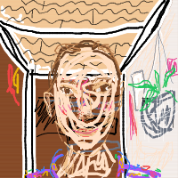 Paint Your Partner drawing by Eden in Artbitrator