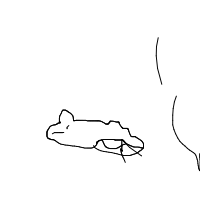 sleeping cat drawing by guest-8q0o5uoee in Artbitrator