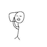 sleeping face drawing by guest-e5wc5c1lg in Artbitrator