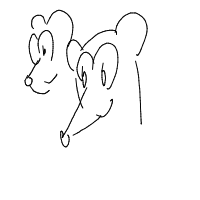 mickey mouse drawing by buoitonhatvn in Artbitrator