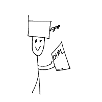 graduation day drawing by frajerkarel in Artbitrator