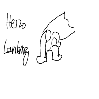 hero landing drawing by buoitonhatvn in Artbitrator
