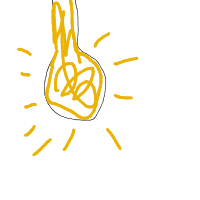 light bulb moment drawing by frajerkarel in Artbitrator