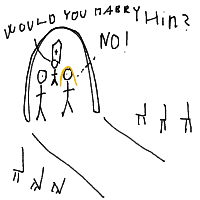 wedding disaster drawing by guest-7ict8csvm in Artbitrator