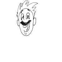 happy face drawing by codyyoungtattooer in Artbitrator