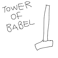 tower of babel drawing by nobody in Artbitrator