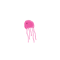 jellyfish drawing by maya48444 in Artbitrator