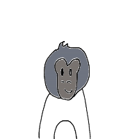 gorilla drawing by maya48444 in Artbitrator