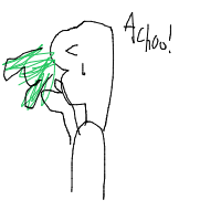 sneezing drawing by vio_evil_alterego in Artbitrator