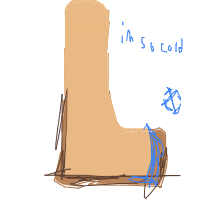 cold feet drawing by vio_evil_alterego in Artbitrator