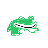 happy frog drawing by pumpkin in Artbitrator