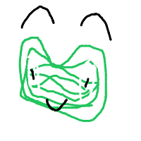 happy frog drawing by qwerw in Artbitrator
