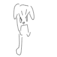 grumpy dog drawing by arithekuniloverrrr in Artbitrator
