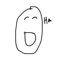 laughing drawing by devilman1258 in Artbitrator