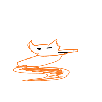sneaky fox drawing by kiran in Artbitrator