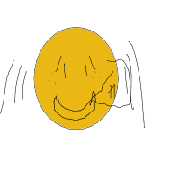 laughing drawing by kjw926 in Artbitrator