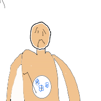 butterflies in stomach drawing by kjw926 in Artbitrator